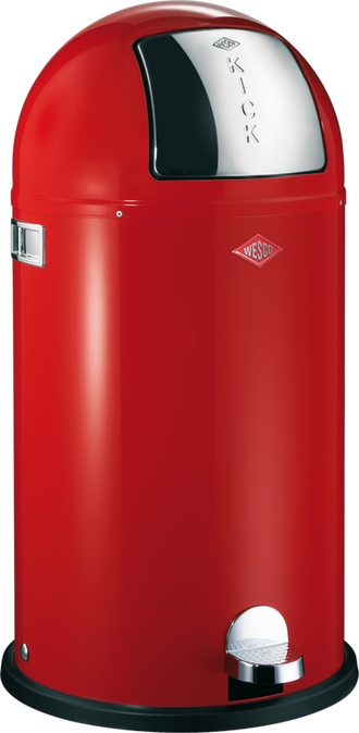 Мусорный контейнер Wesco Kickboy, 40 л, красный