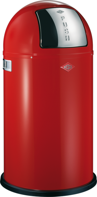 Мусорный контейнер Wesco Pushboy, 50 л, красный